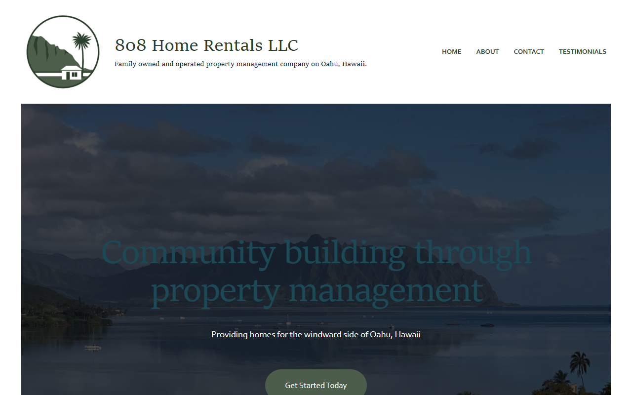 808homerentals.com screenshot