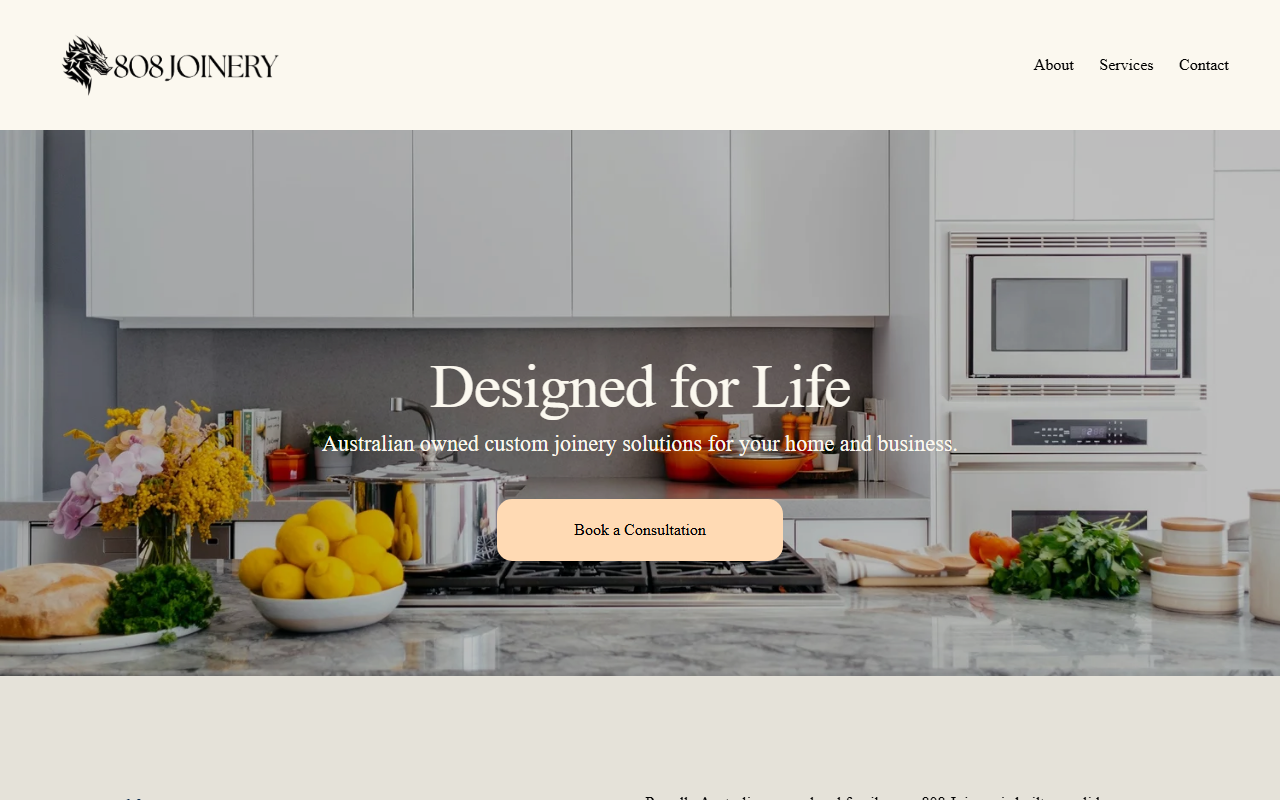 808joinery.com screenshot
