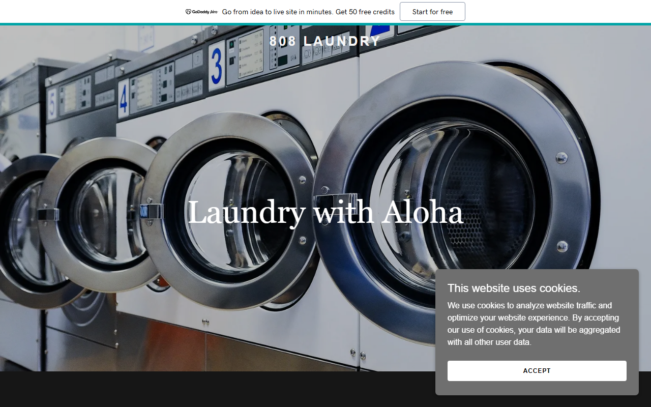 808laundry.com screenshot