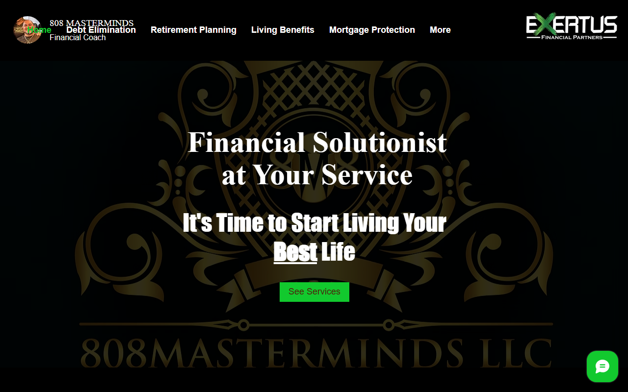 808masterminds.com screenshot