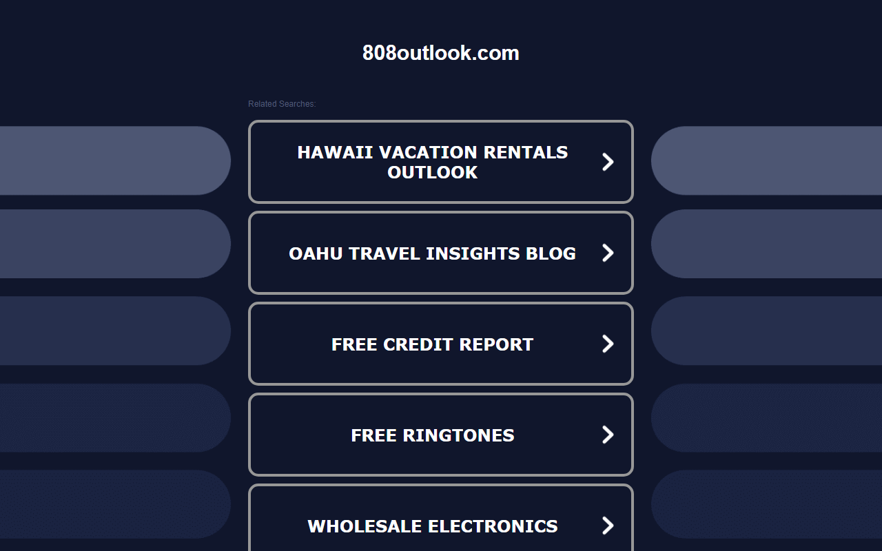 808outlook.com screenshot