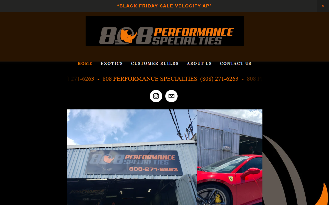 808performance.com screenshot