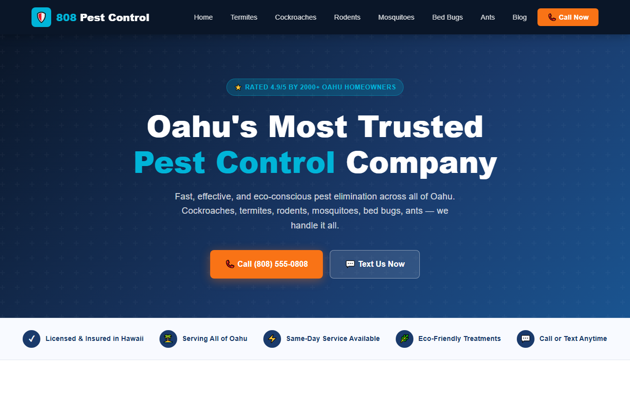 808pestcontrol.com screenshot