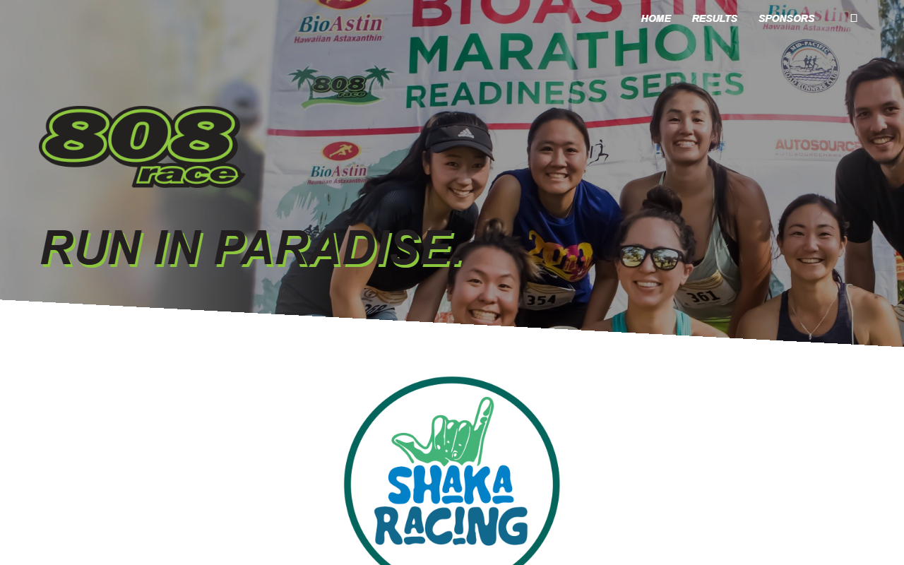 808racehawaii.com screenshot