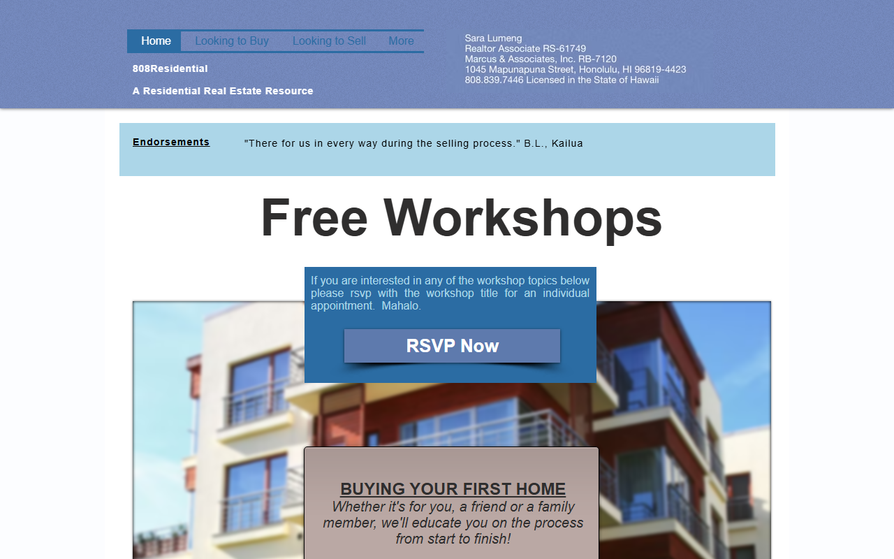 808residential.com screenshot