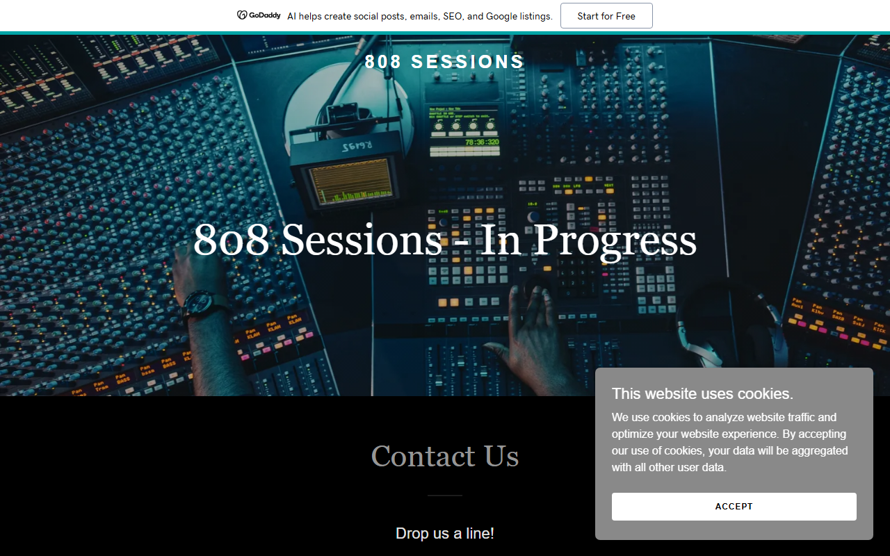 808sessions.com screenshot