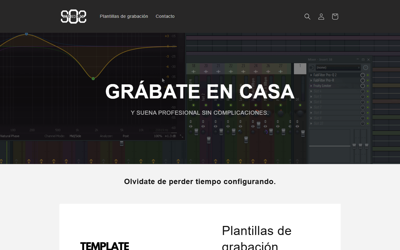 808soundlab.com screenshot