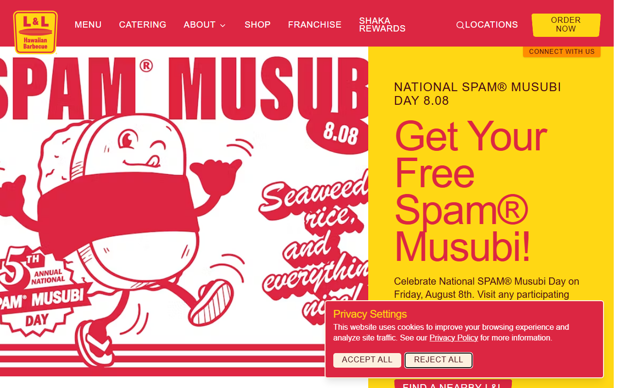 808spammusubiday.com screenshot