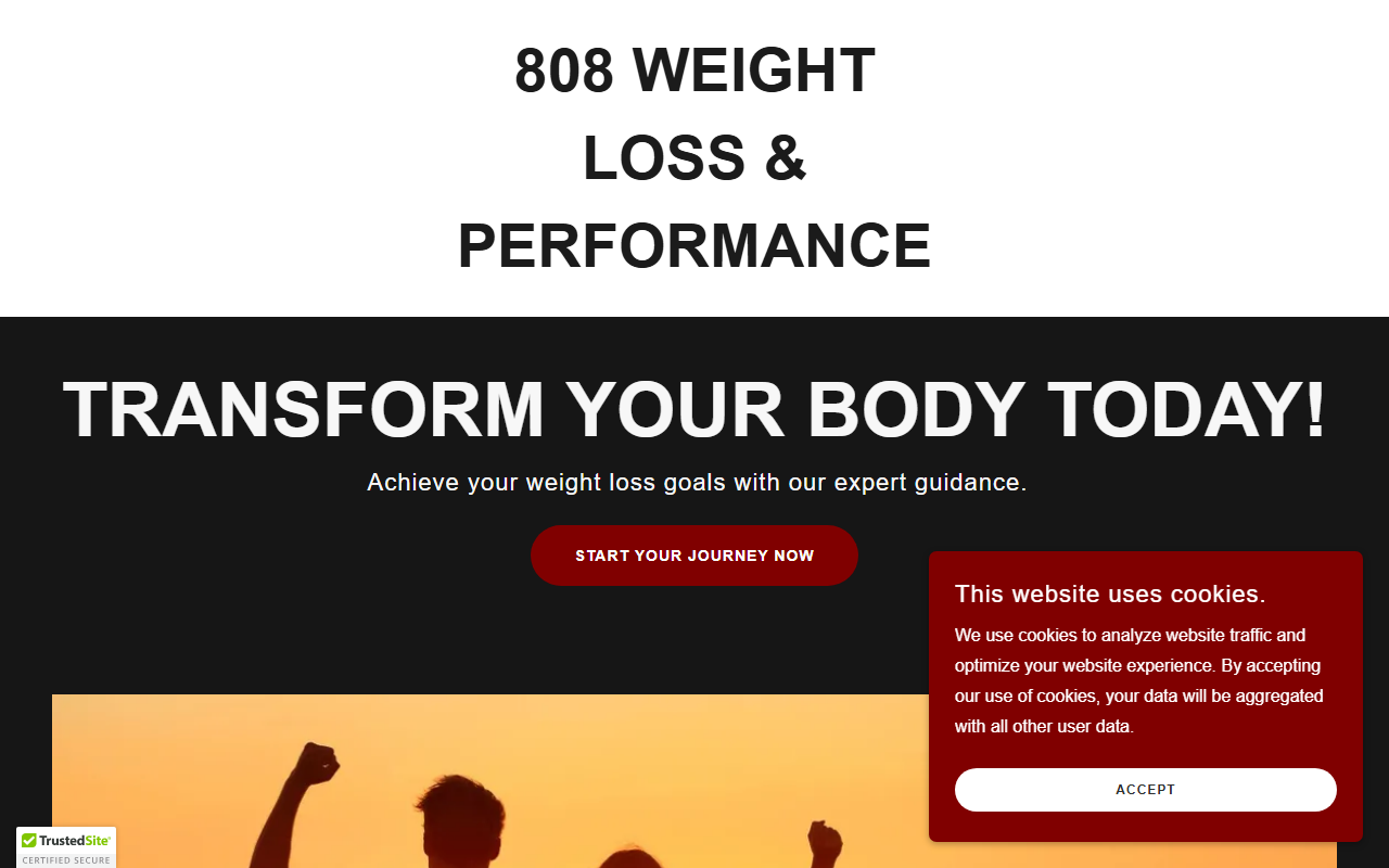 808weightloss.com screenshot