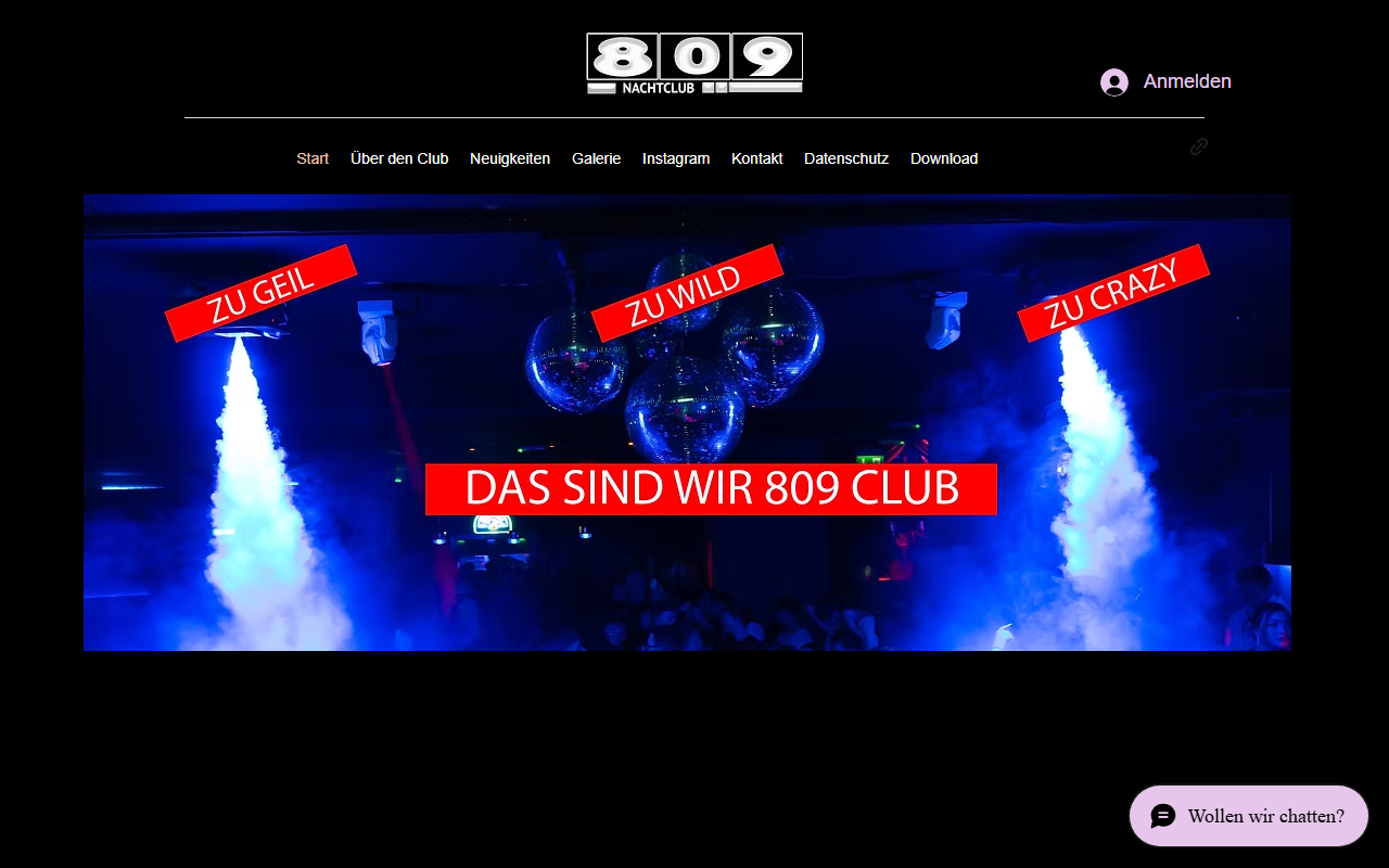 809clubessen.com screenshot