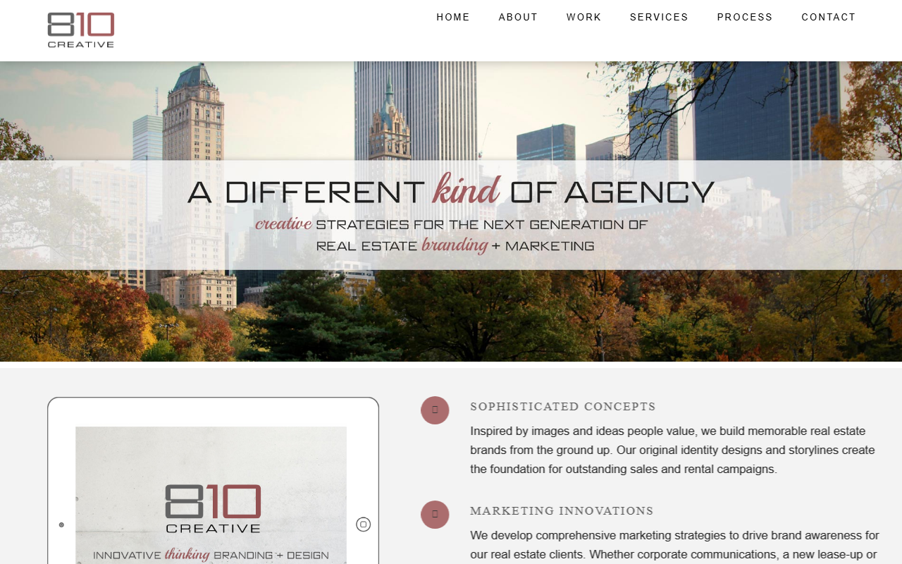 810creative.com screenshot