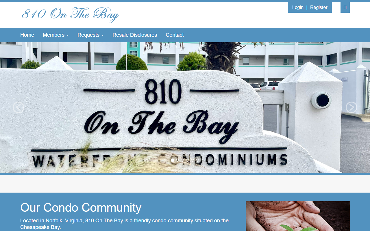 810onthebay.com screenshot