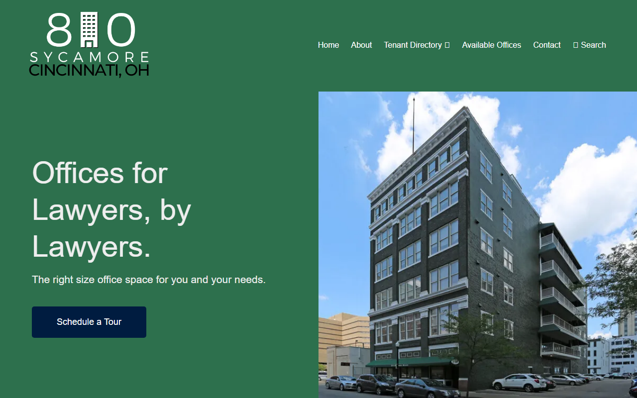 810sycamore.com screenshot