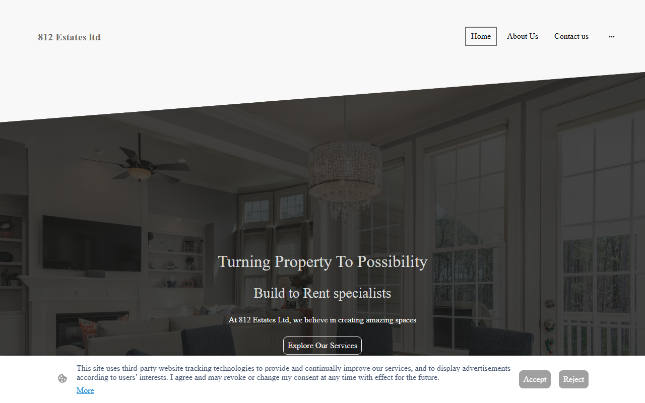 812estates.com screenshot