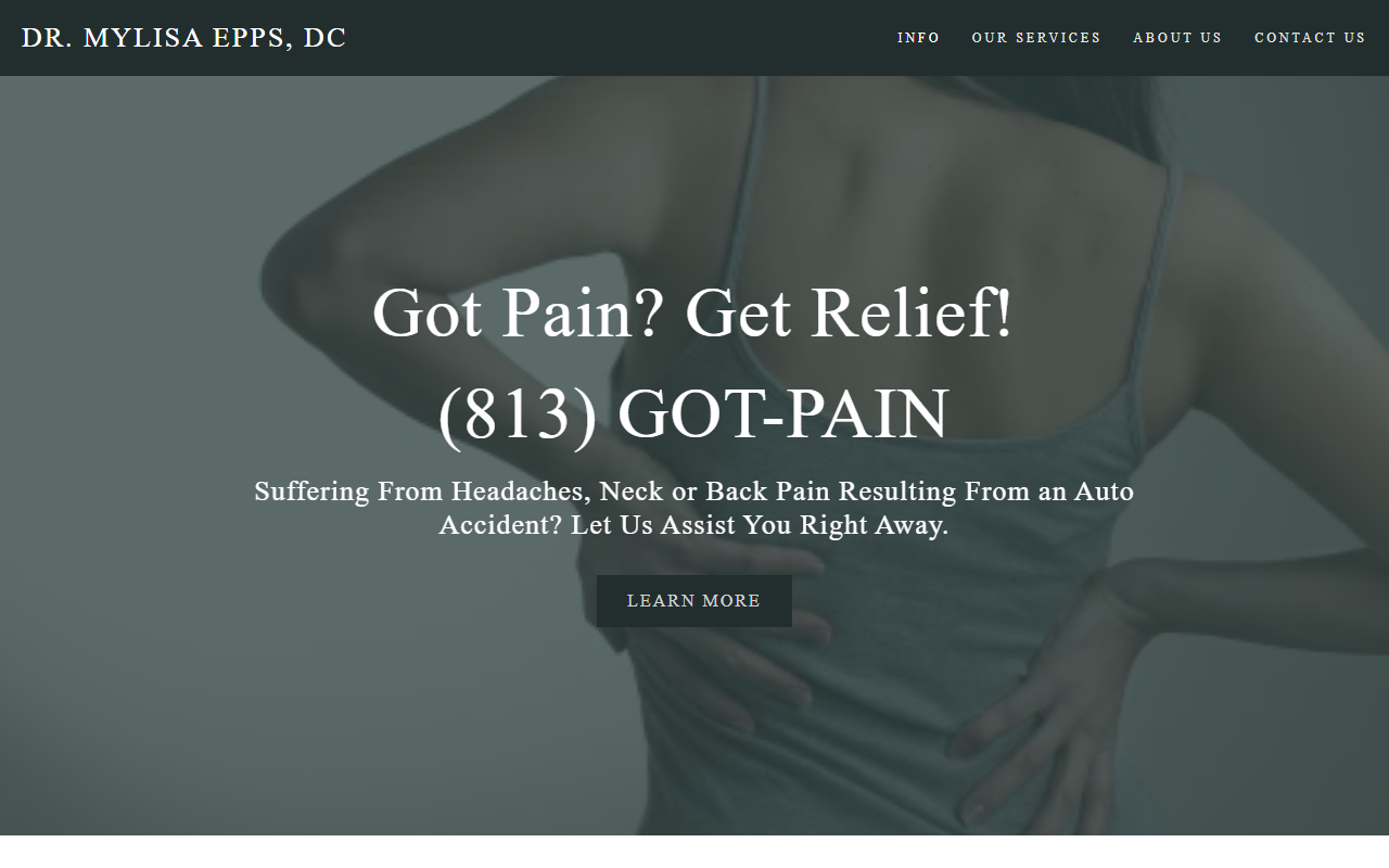 813-got-pain.com screenshot