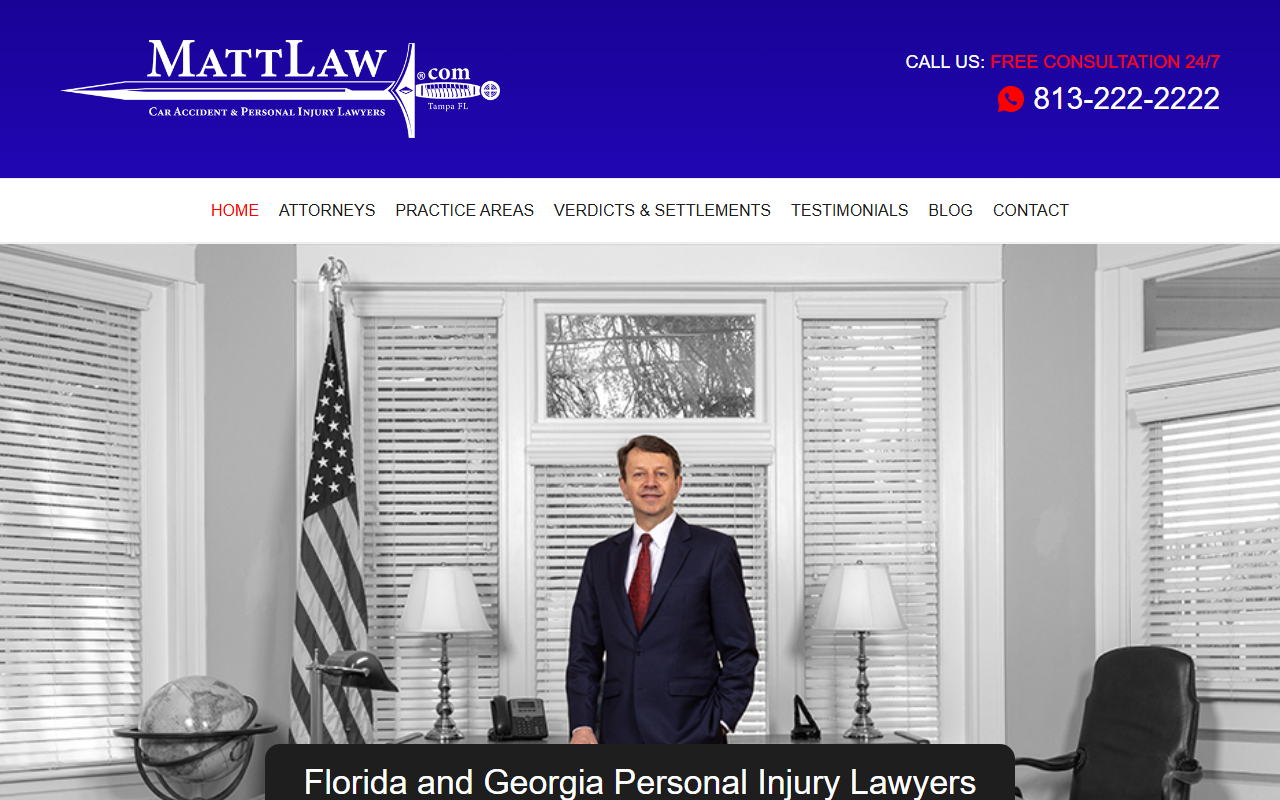 813-injured.com screenshot