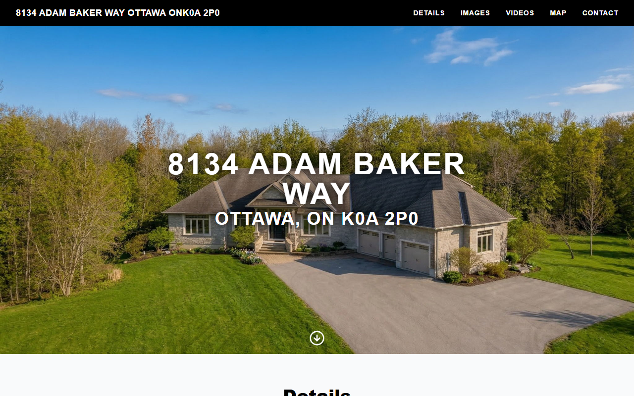 8134adambakerway.com screenshot