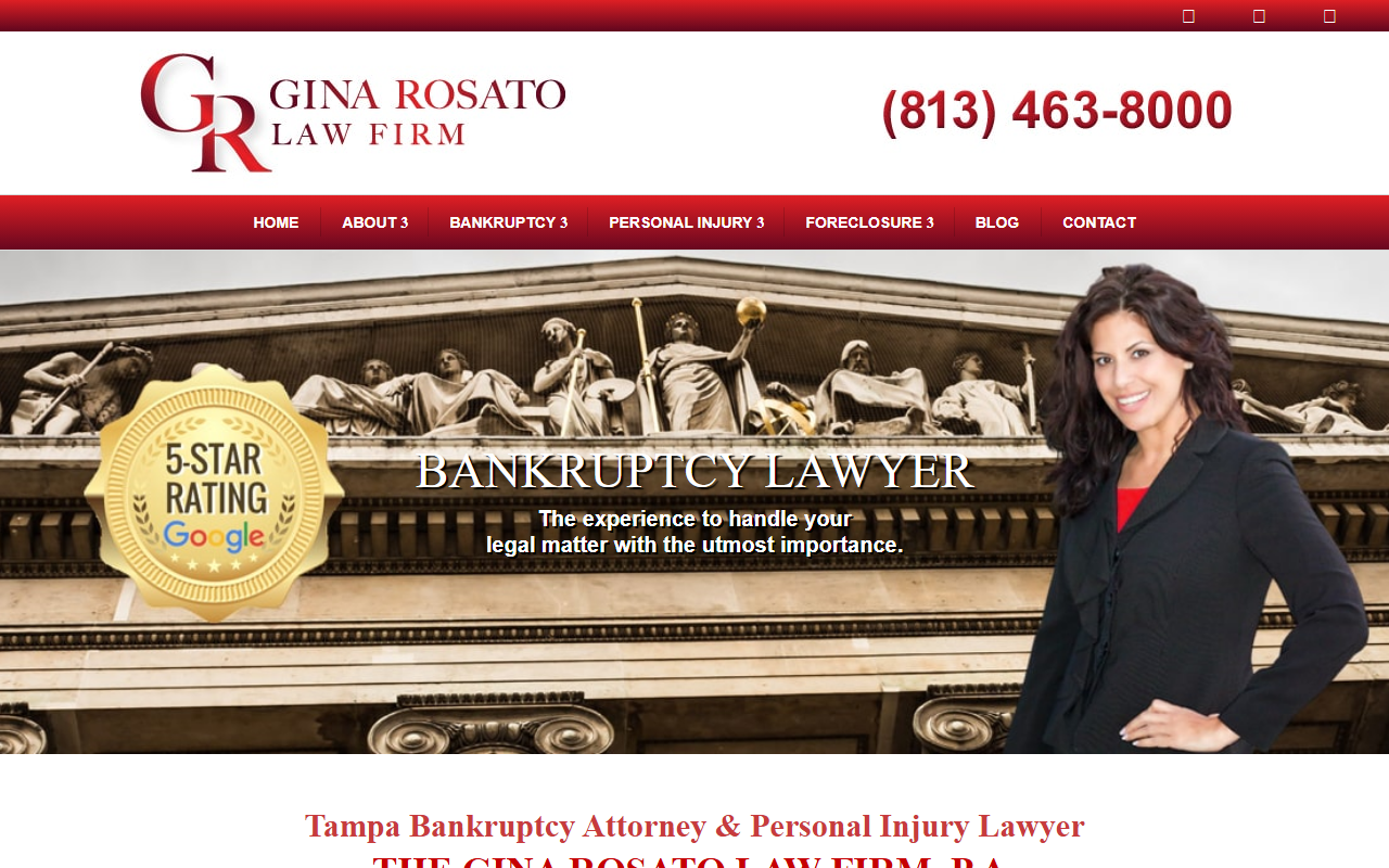 813bankruptcy.com screenshot