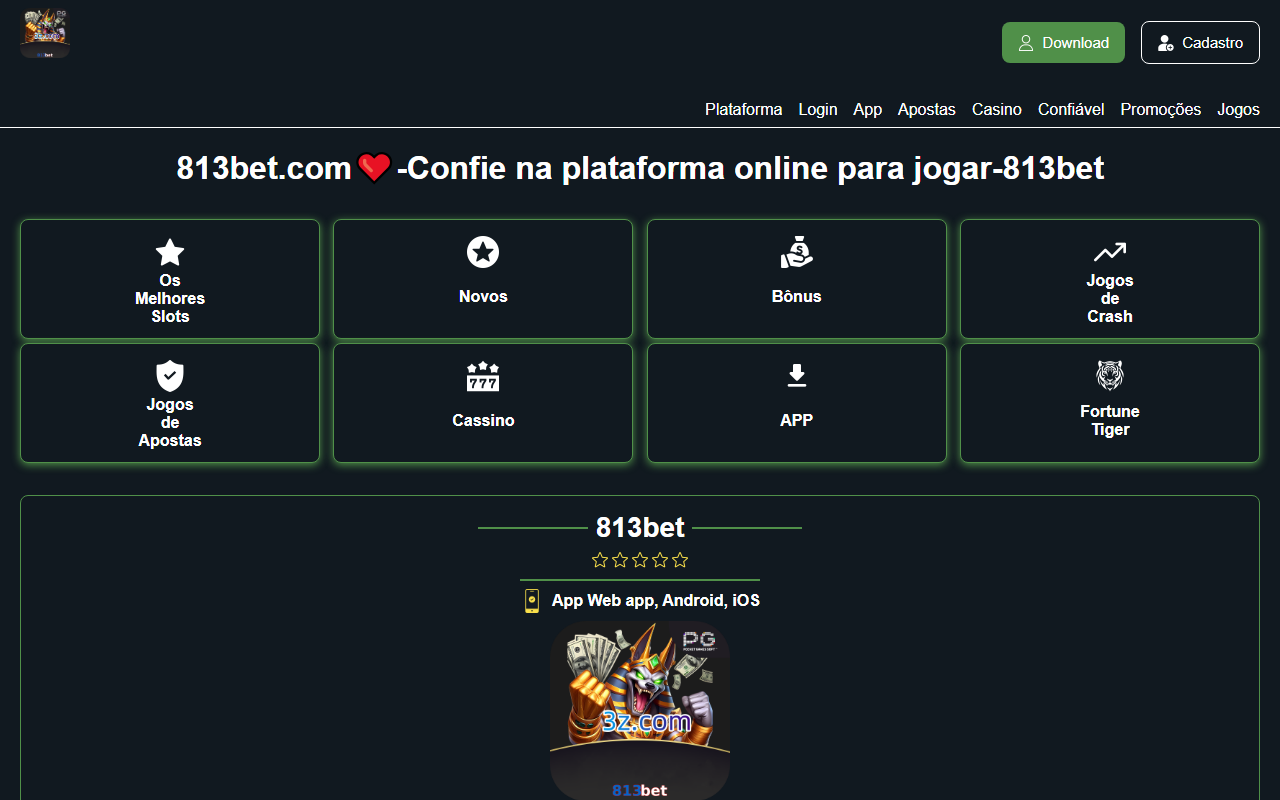 813bet-baixar.com screenshot
