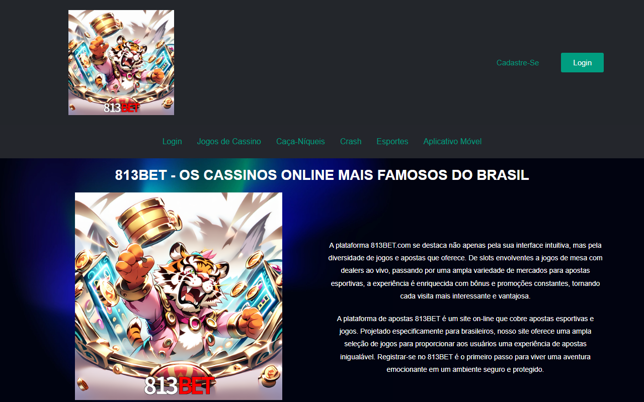 813bet-cassino.com screenshot