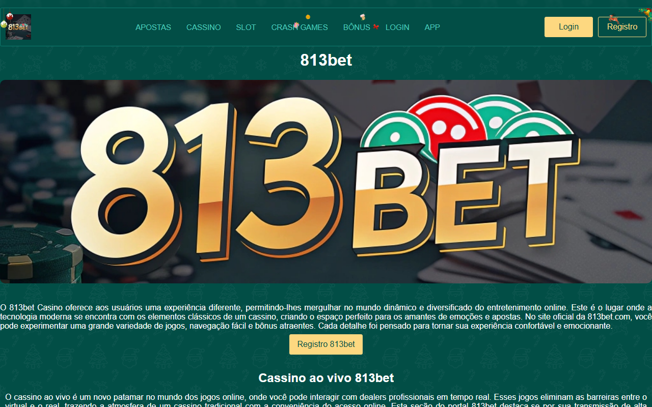 813bet-login.com screenshot