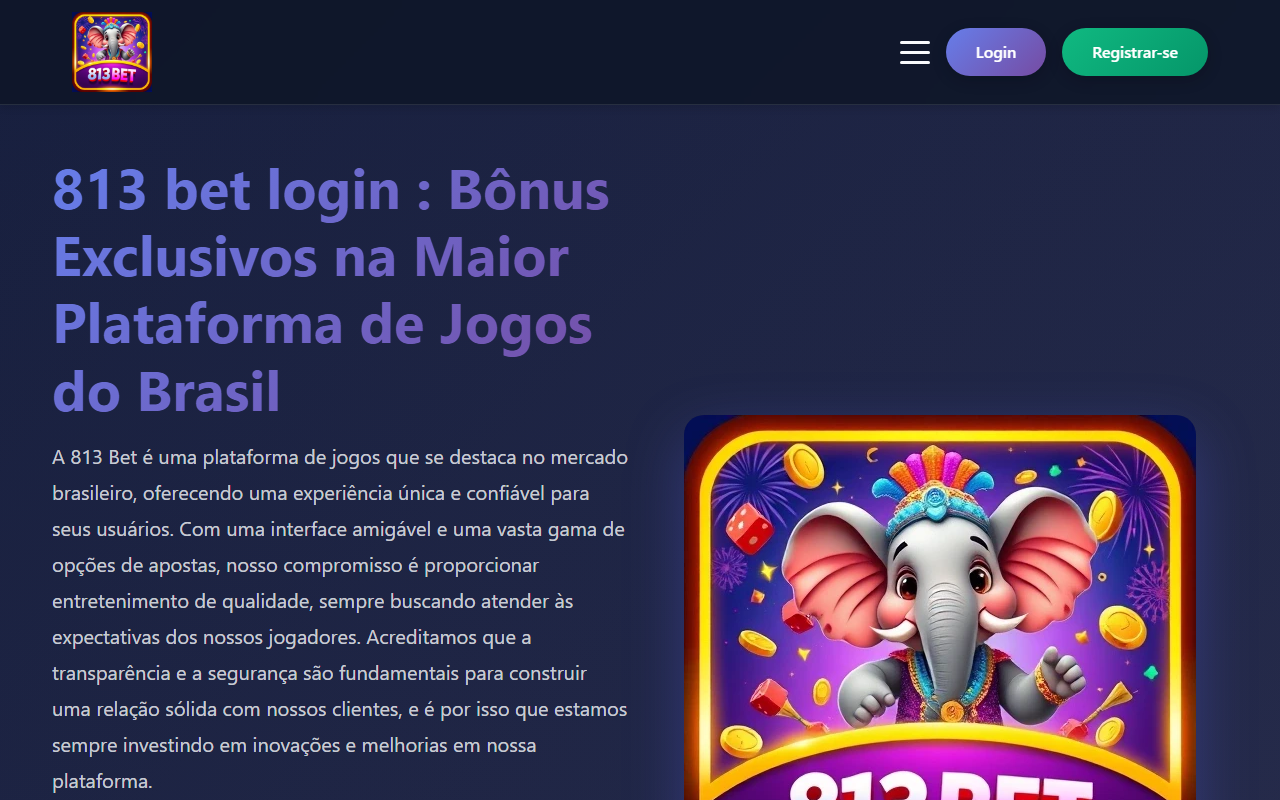 813betlogins.com screenshot
