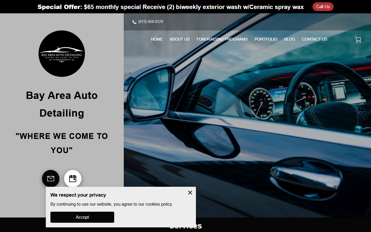 813carwash.com screenshot