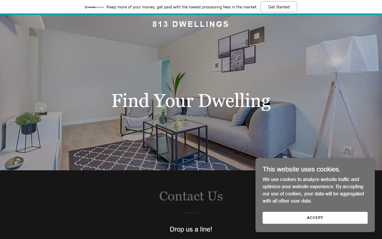 813dwellings.com screenshot