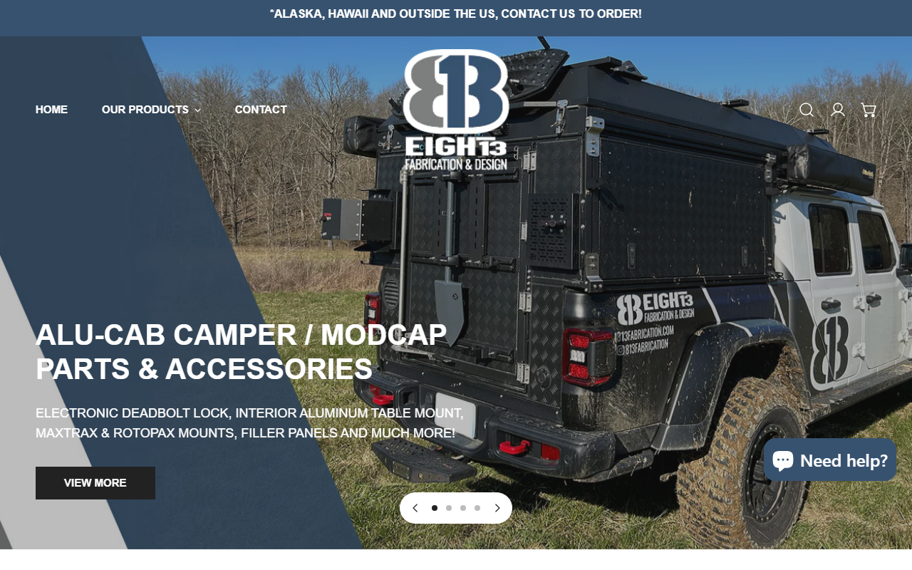 813fabrication.com screenshot