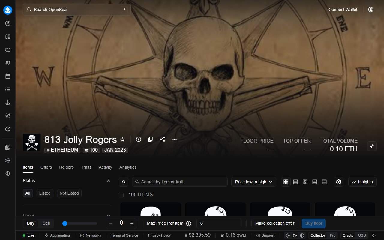 813jollyroger.com screenshot