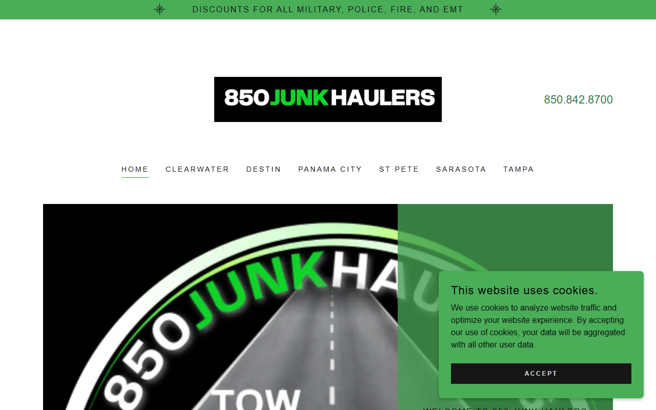813junkhaulers.com screenshot