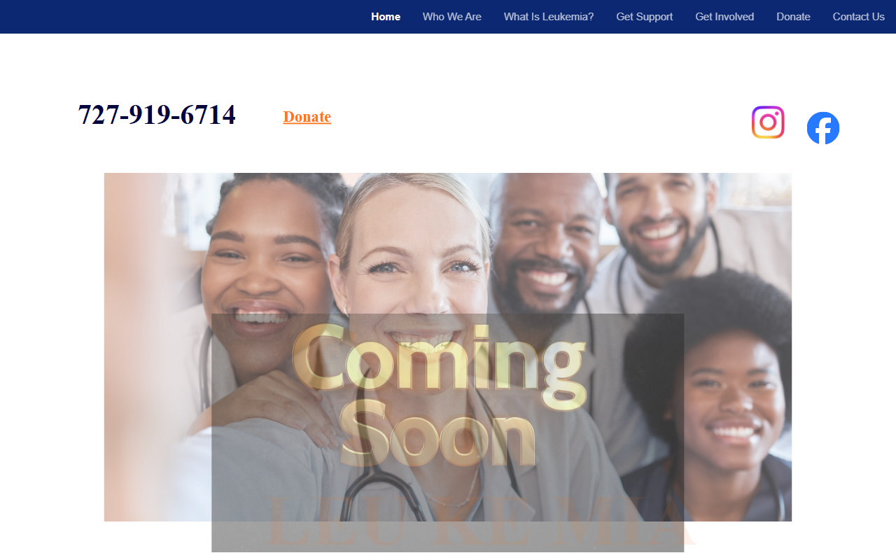 813leukemia.com screenshot