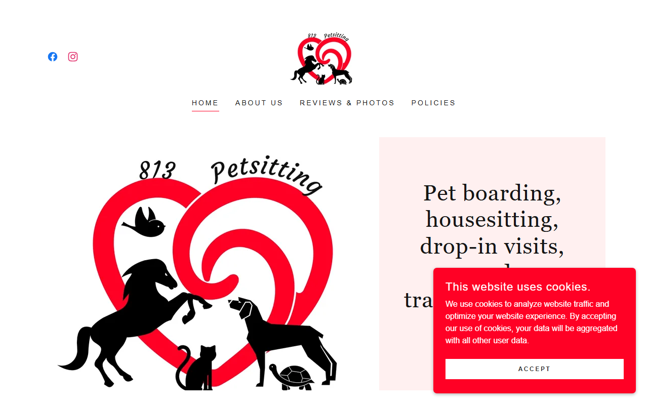 813petsitting.com screenshot