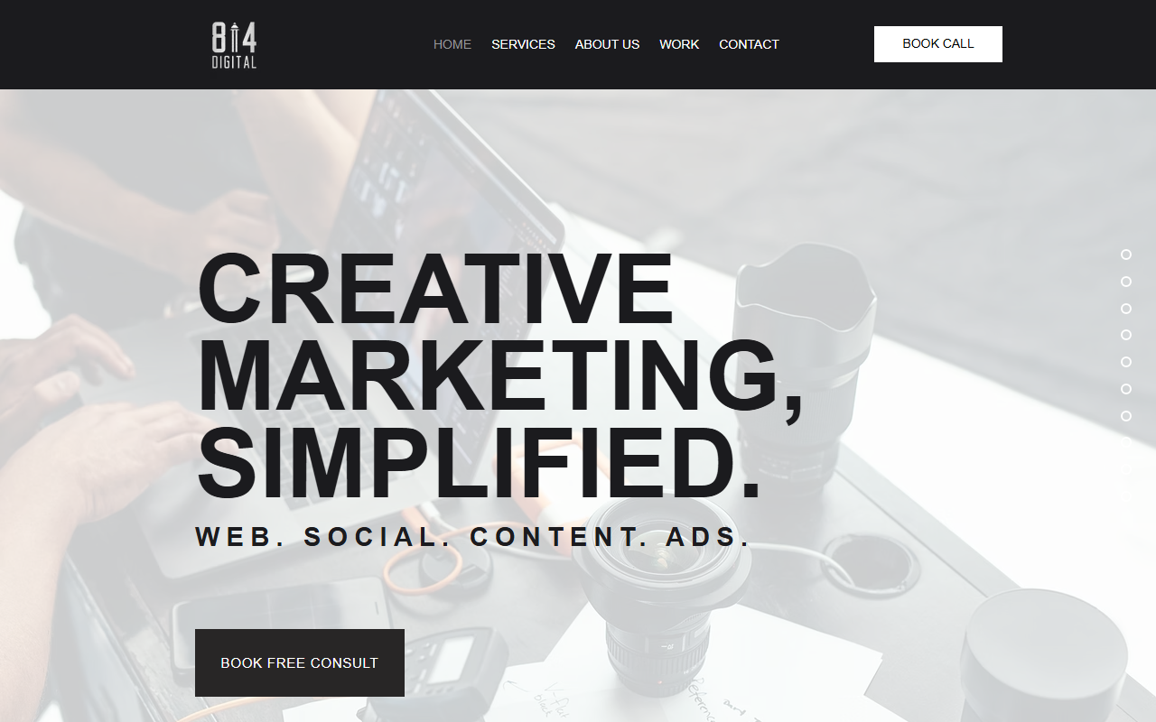 814-digital.com screenshot