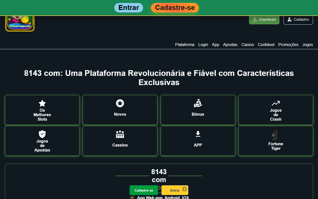 8143com-login.com screenshot