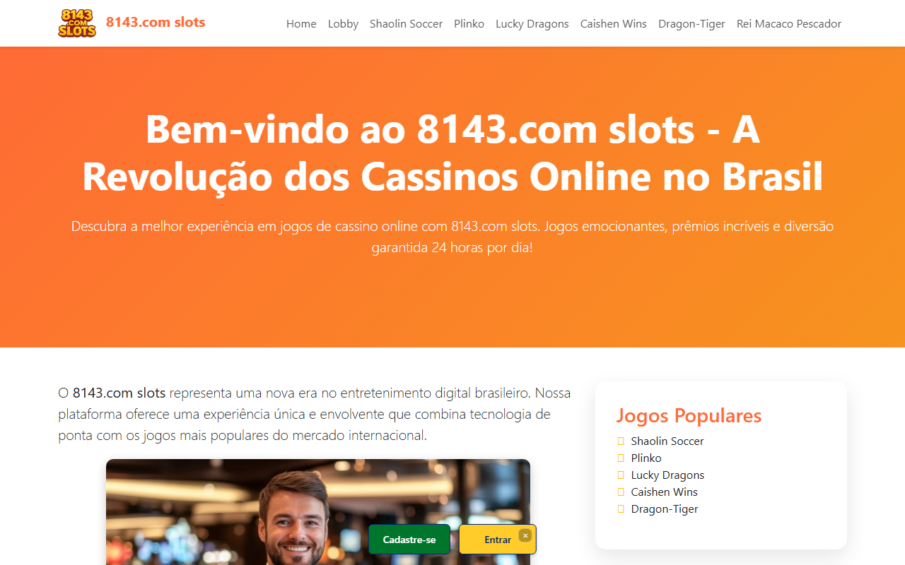 8143comslots.com screenshot