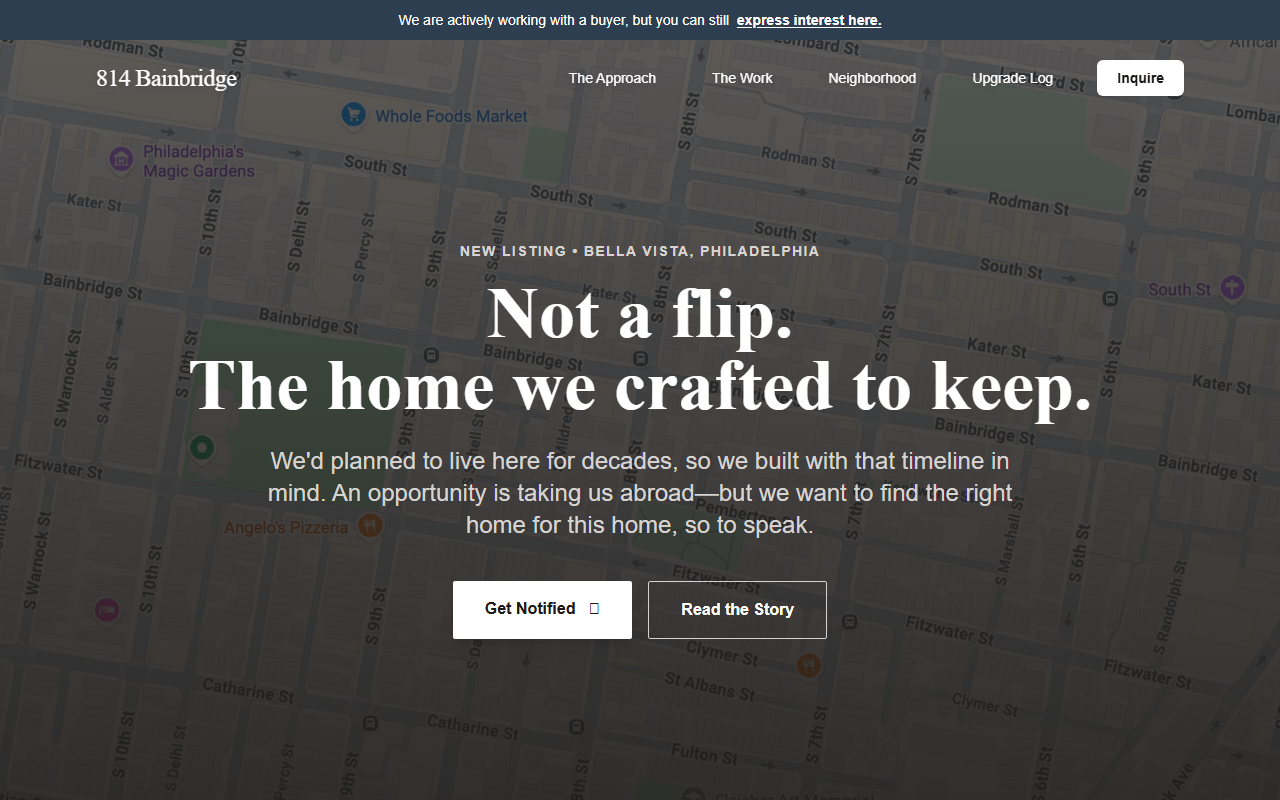 814bainbridge.com screenshot
