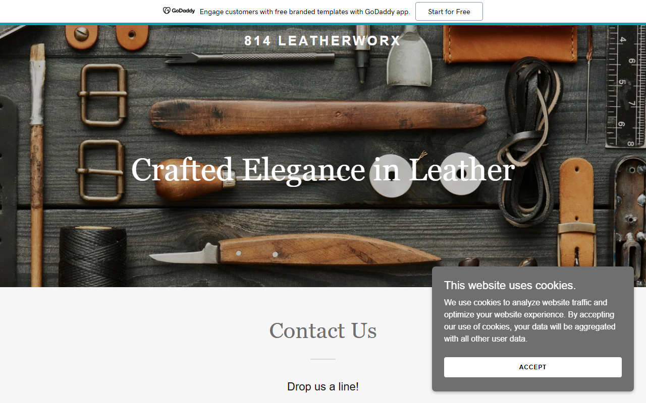 814leatherworx.com screenshot