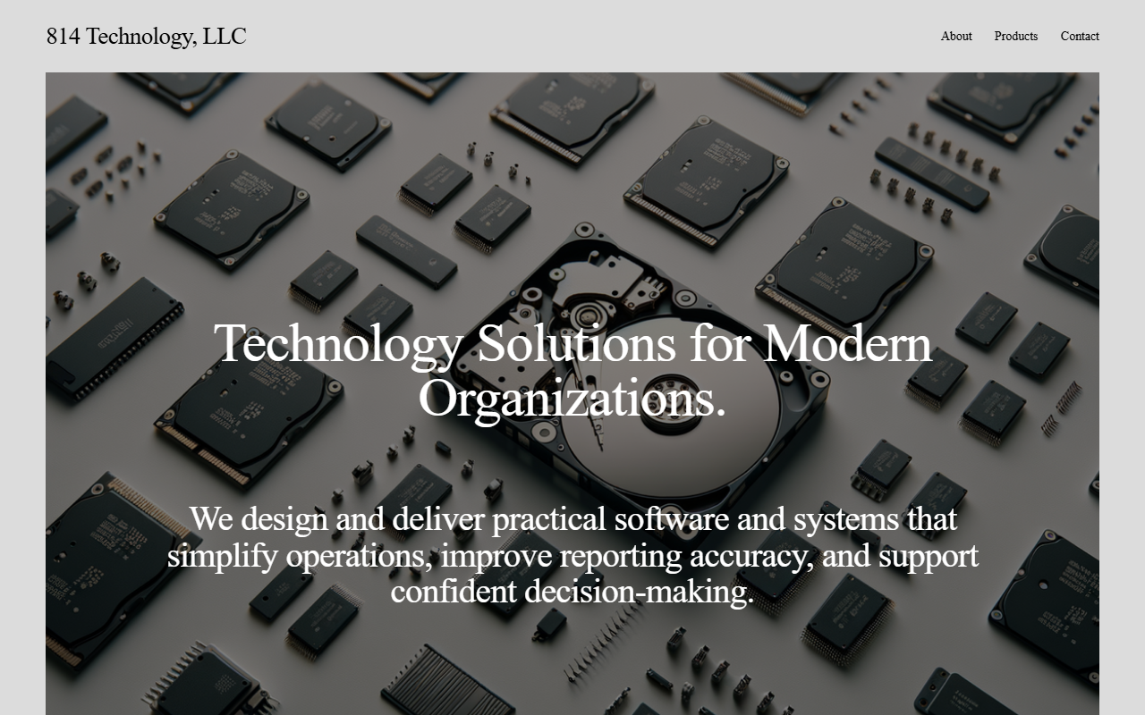 814technology.com screenshot