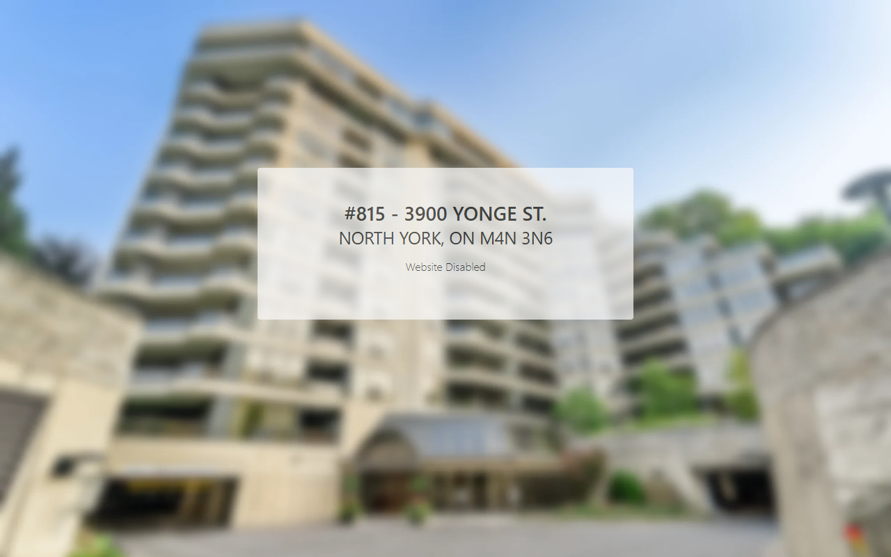 815-3900yonge.com screenshot