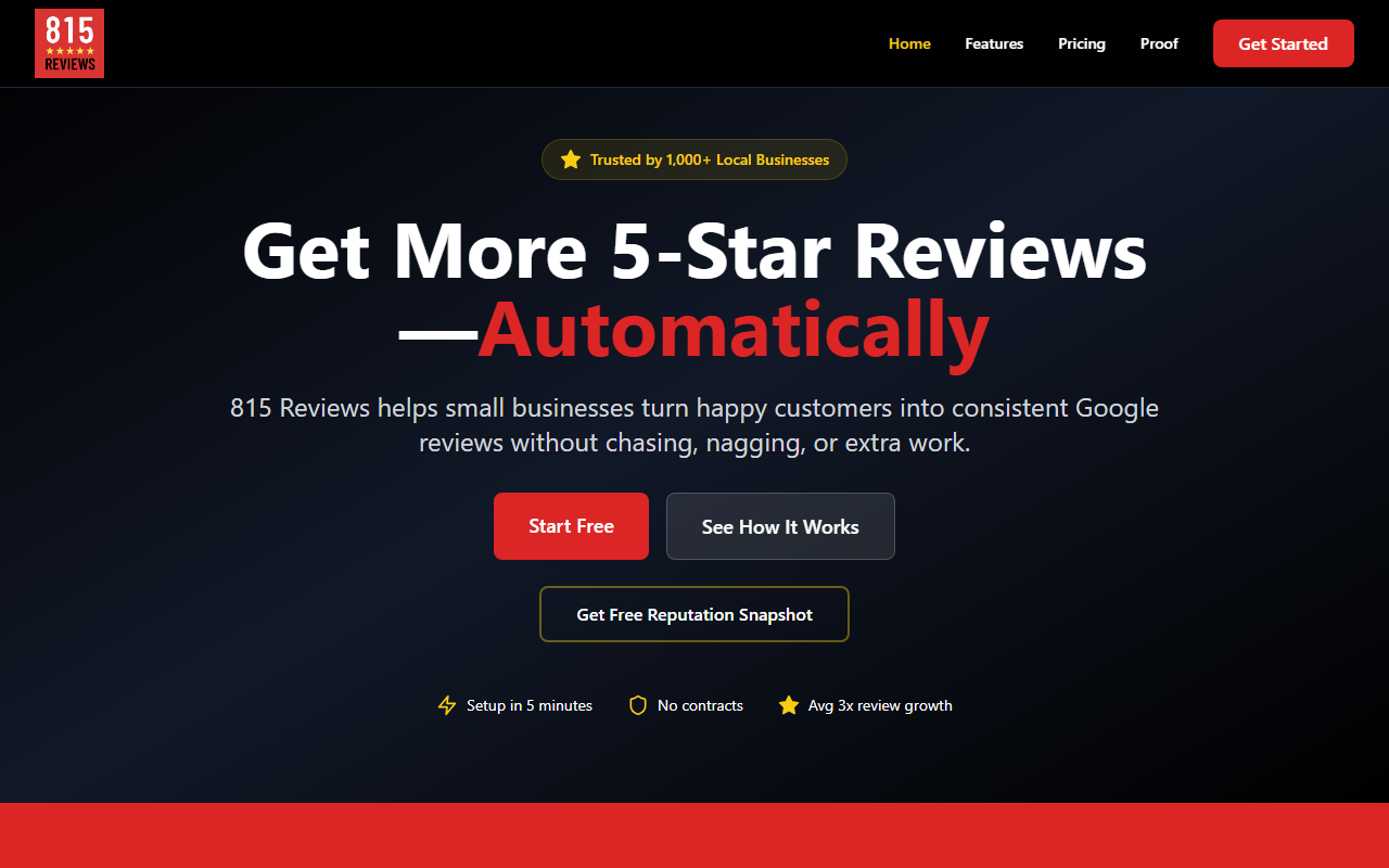 815reviews.com screenshot