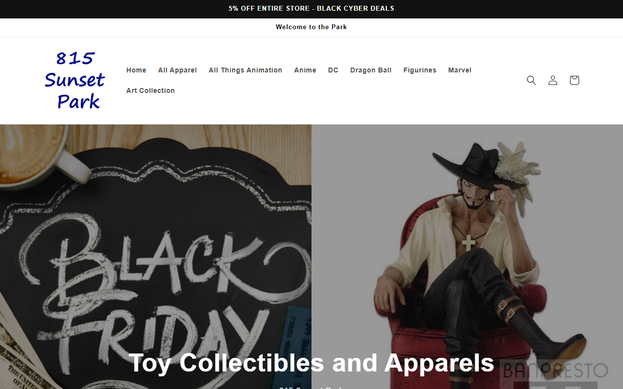 815sunsetpark.com screenshot