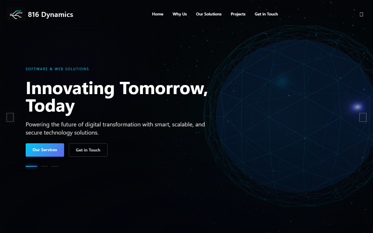 816-dynamics.com screenshot