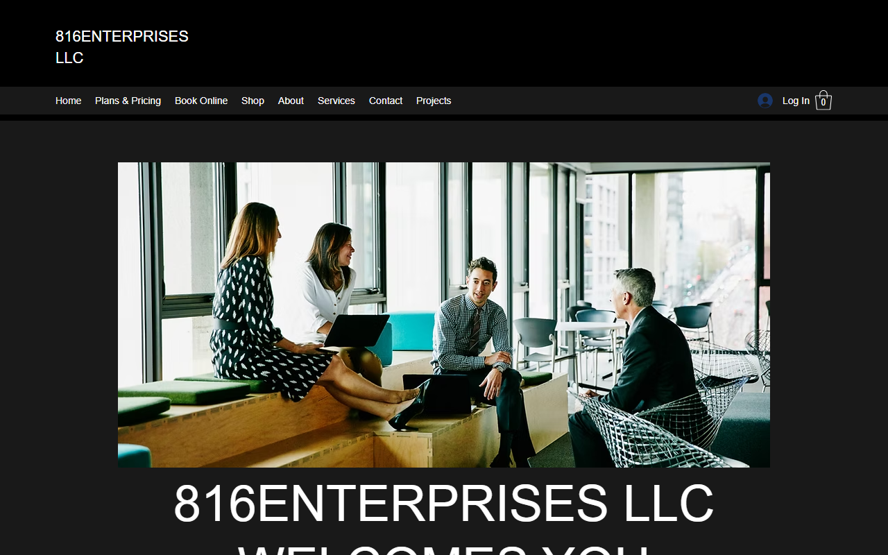 816-enterprises.com screenshot