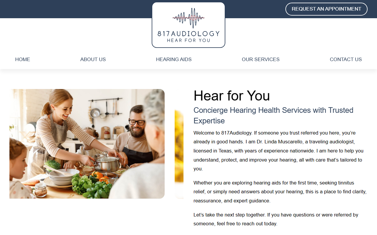 817audiology.com screenshot