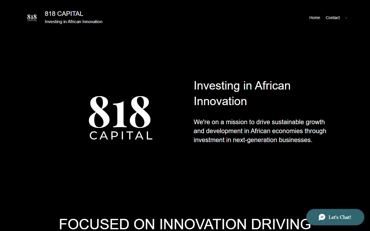 818-capital.com screenshot