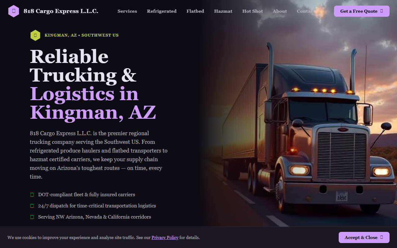 818-express.com screenshot