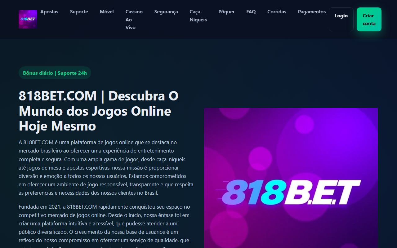 818bet-login.com screenshot