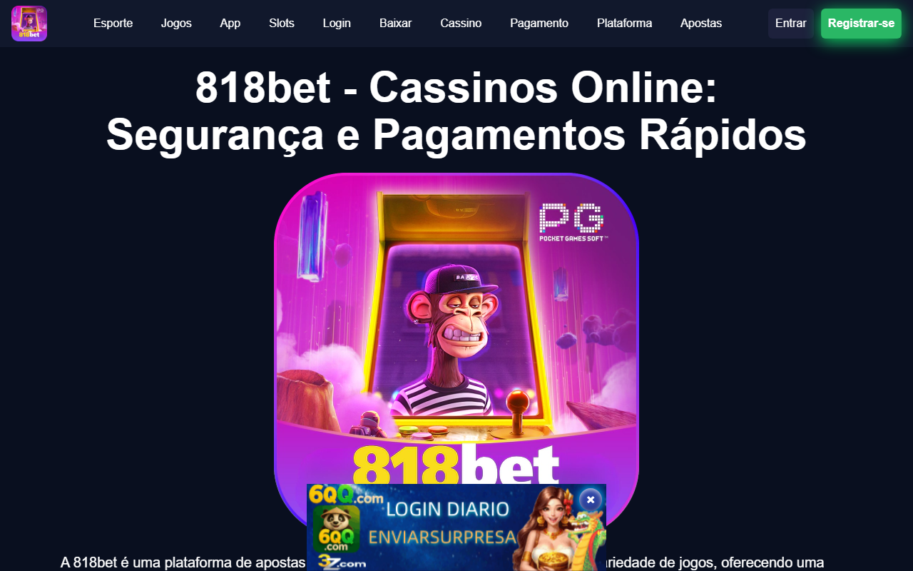 818betbrasil.com screenshot