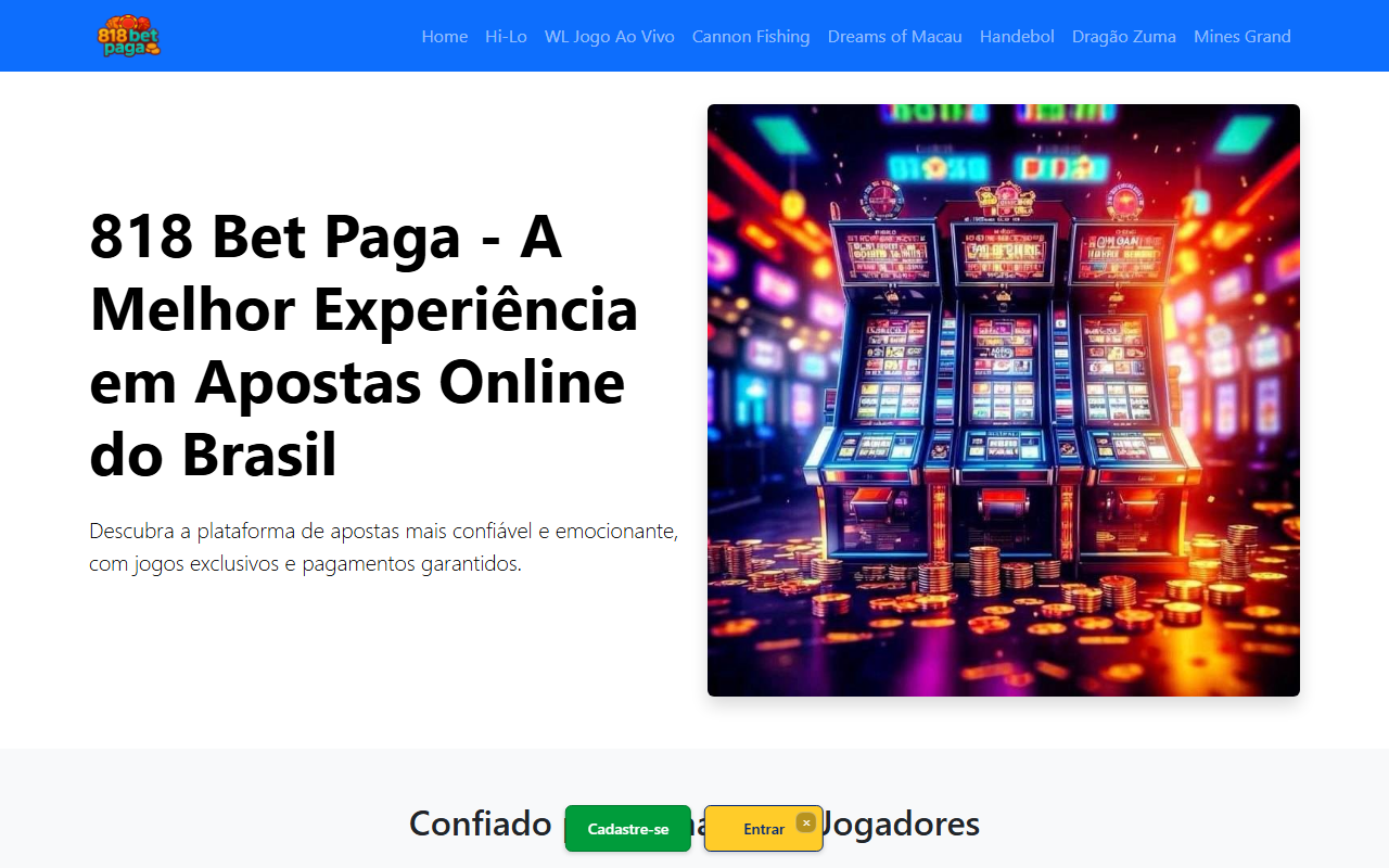 818betpaga.com screenshot
